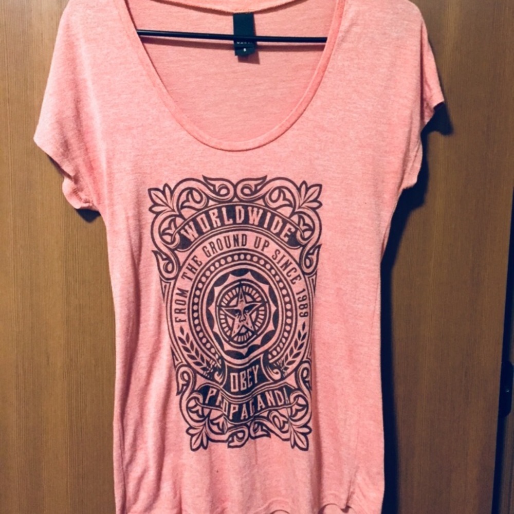 Obey Rose T shirt